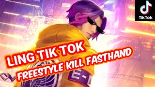 COMPLICATION TIK TOK FREESTYLE KILL LING FASTHAND 🔥 | Ling Montage #27