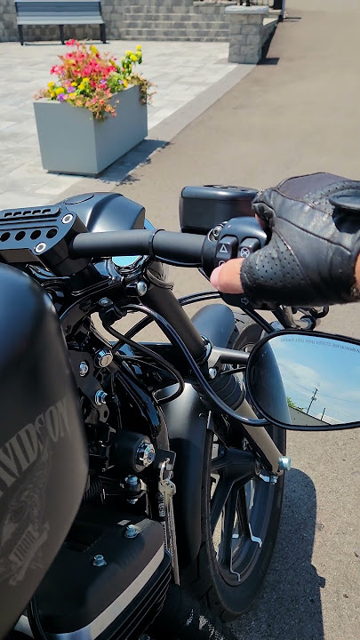 Harley Davidson Sportster Iron 883. Awesome Sound!