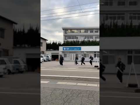 2020年1月9日に内灘町町立内灘中学校の総合運動場の前で撮影した作品です。