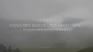 Guided Endocrine Restoration Meditation | Balancing Hormones With The Breath