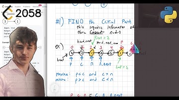 Leetcode 2058. Find the Minimum and Maximum Number of Nodes Between Critical Points