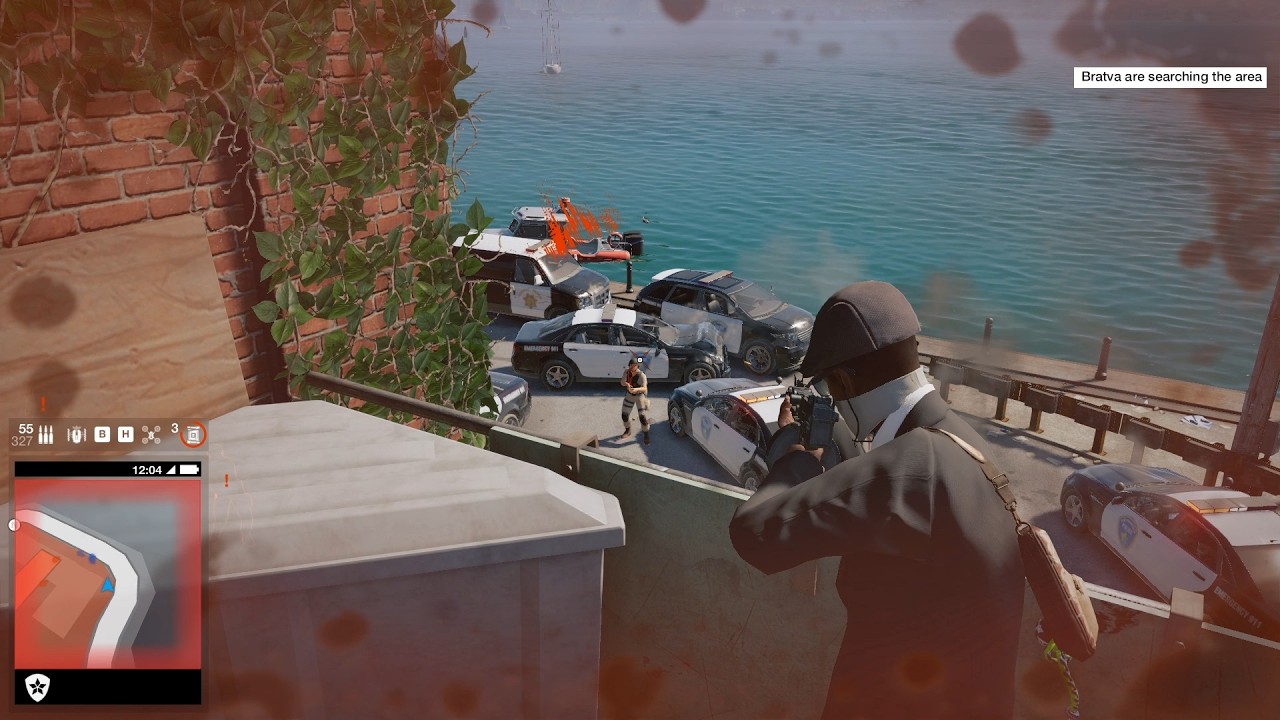 Watch Dogs 2 Police FBI Shootout + Epic 5 Star Wanted Level Escape