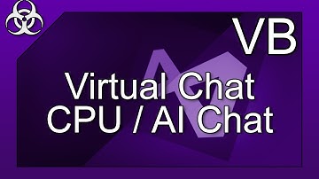 Command Prompt & Virtual CPU Chat in Visual Basic using Visual Studio Tutorial