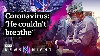 Coronavirus Italy: 'He stayed two days in the hospital and then he died’ - BBC Newsnight