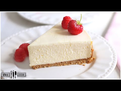 5 Ingredient CHEESECAKE - The Easiest NO BAKE Cheesecake Recipe