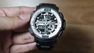 Casio Protrek PRG-280-1 with two sensor