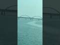 Godavari Bridge #rajamundry #bridge #godavari #river #ytshorts #explore #nature #train