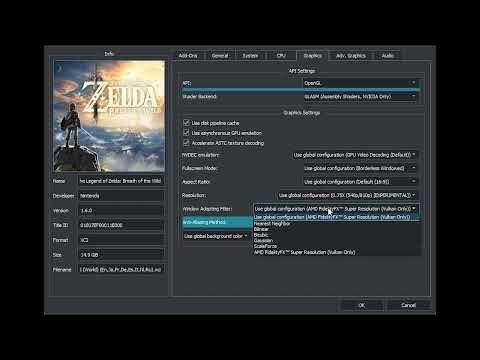 Legend of Zelda Breath Of The Wild - Cemu Best Settings - LAG FIX + FPS  BOOST 