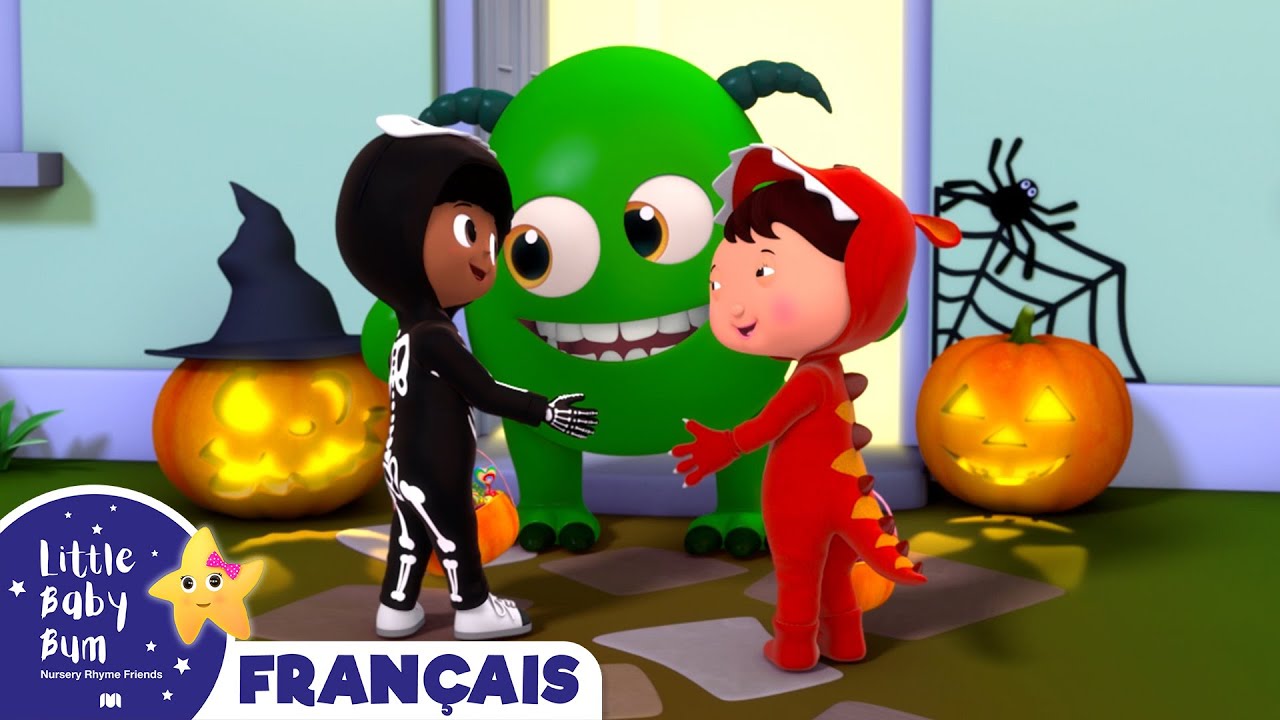 ⁣Pas de monstre (Halloween) - Comptines et Chansons pour Bébés | Little Baby Bum en Français