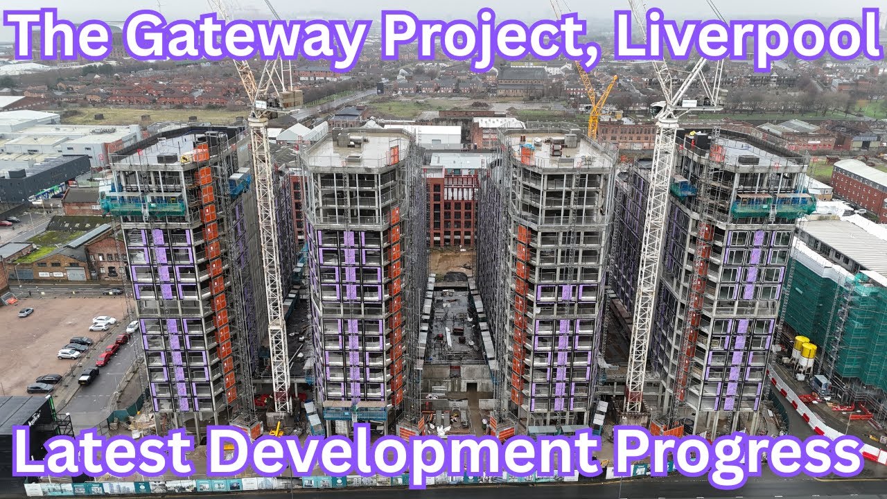 Проект Gateway в Ливерпуле, проект компании Legacie. Ход строительства!