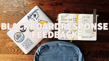 Blackboard: Response Feedback for Assessments