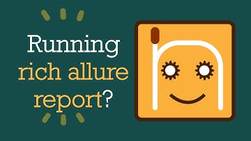 Run rich allure report | #nRoBo #testautomationframework