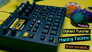 Making Techno with DIGITAKT // Workflow tutorial