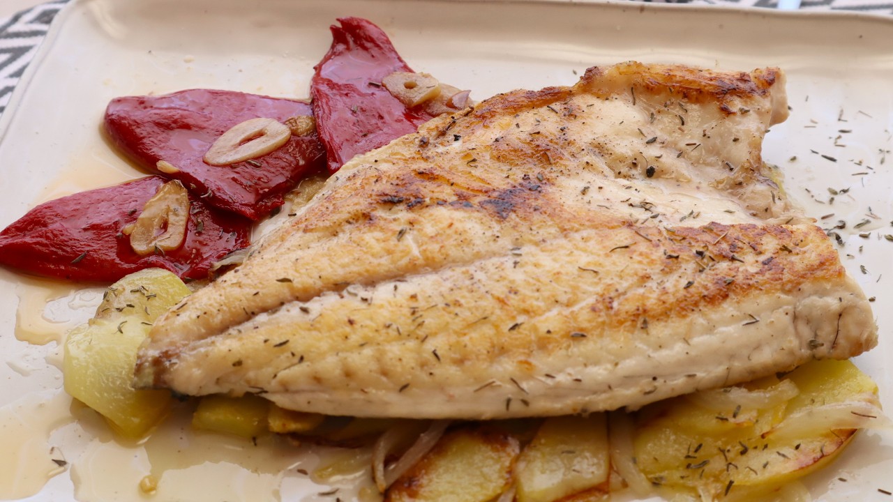 DORADA A LA PLANCHA saludable y deliciosa