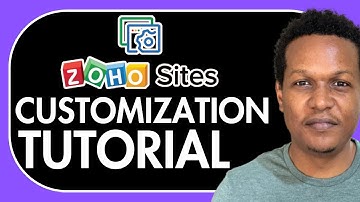 HOW TO EDIT ZOHO WEBSITE( ZOHO SITES CUSTOMIZATION TUTORIAL)
