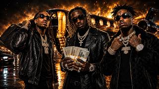 Quavo, Young Thug & 21 Savage - Go Brazy  (Official Lyrics Video)