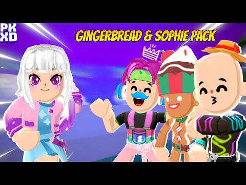 Unlocking The NEW GINGERBREAD Pack 🤩 In PK XD