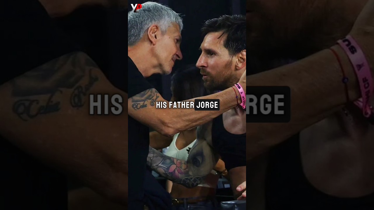 Messi Wanted to Win the World Cup for His Dad 💔  #Messi #LionelMessi #JorgeMessi #WorldCup #Football
