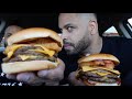 Eating Jack In The Box BBQ Bacon Triple Cheeseburger