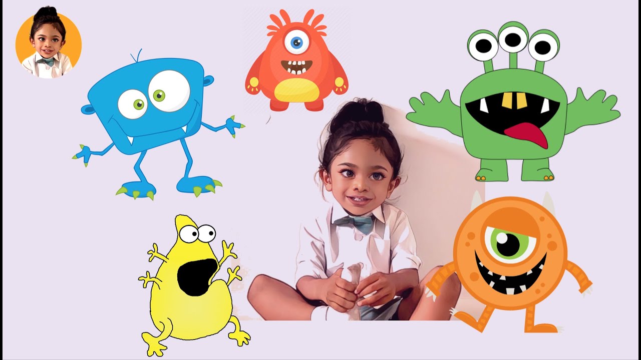 Fun with Colors, Candies, Straw Glasses and Kool Aid Nursery Rhymes