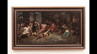 Juan Luna - Boceto for 'Spoliarium' / Important Philippine Art / The Well-Appointed Life 2018