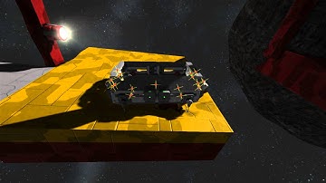 Space Engineers - Drop Pod - drop integrity test