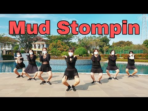 Mud Stompin Line Dance By Rainbow Line Dancer 🌈💃