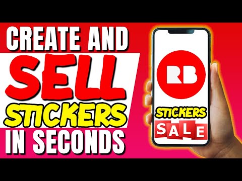 How To Make Money Literally in Seconds | Redbubble Stickers (Make Money Online 2021)
