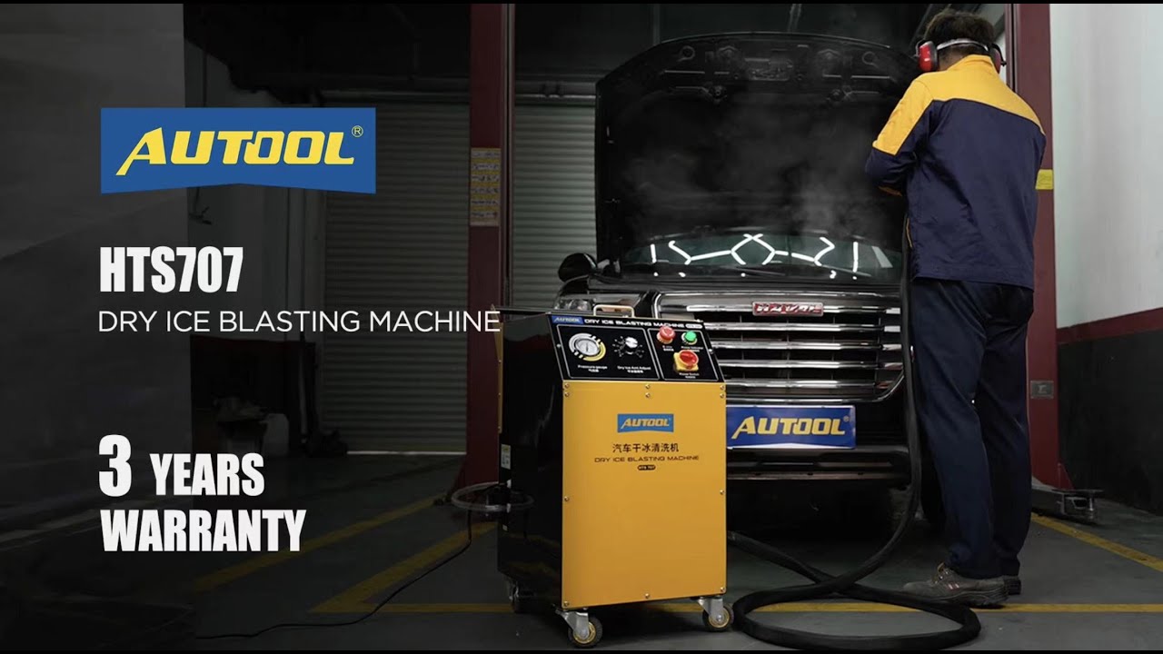 AUTOOL ｜HTS707 ｜Dry Ice Blast Cleaning Machine 