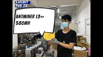 2.22 LUCBIT ASIC MINING ANTMINER L3++ TEST