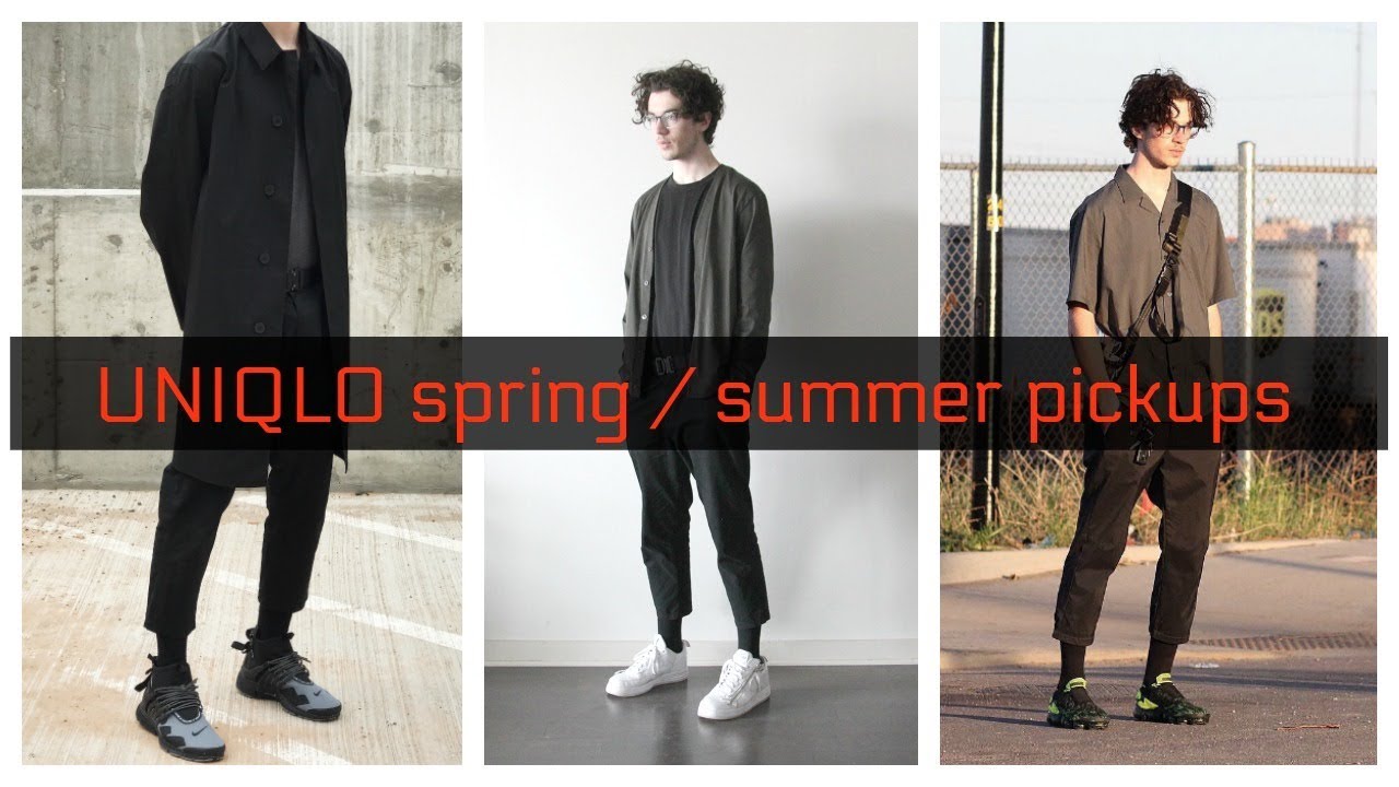 Spring Techwear & Streetwear Pickups from Uniqlo - YouTube