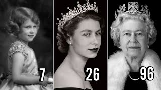 Queen Elizabeth II - 0 to 96 years old (Evolution)