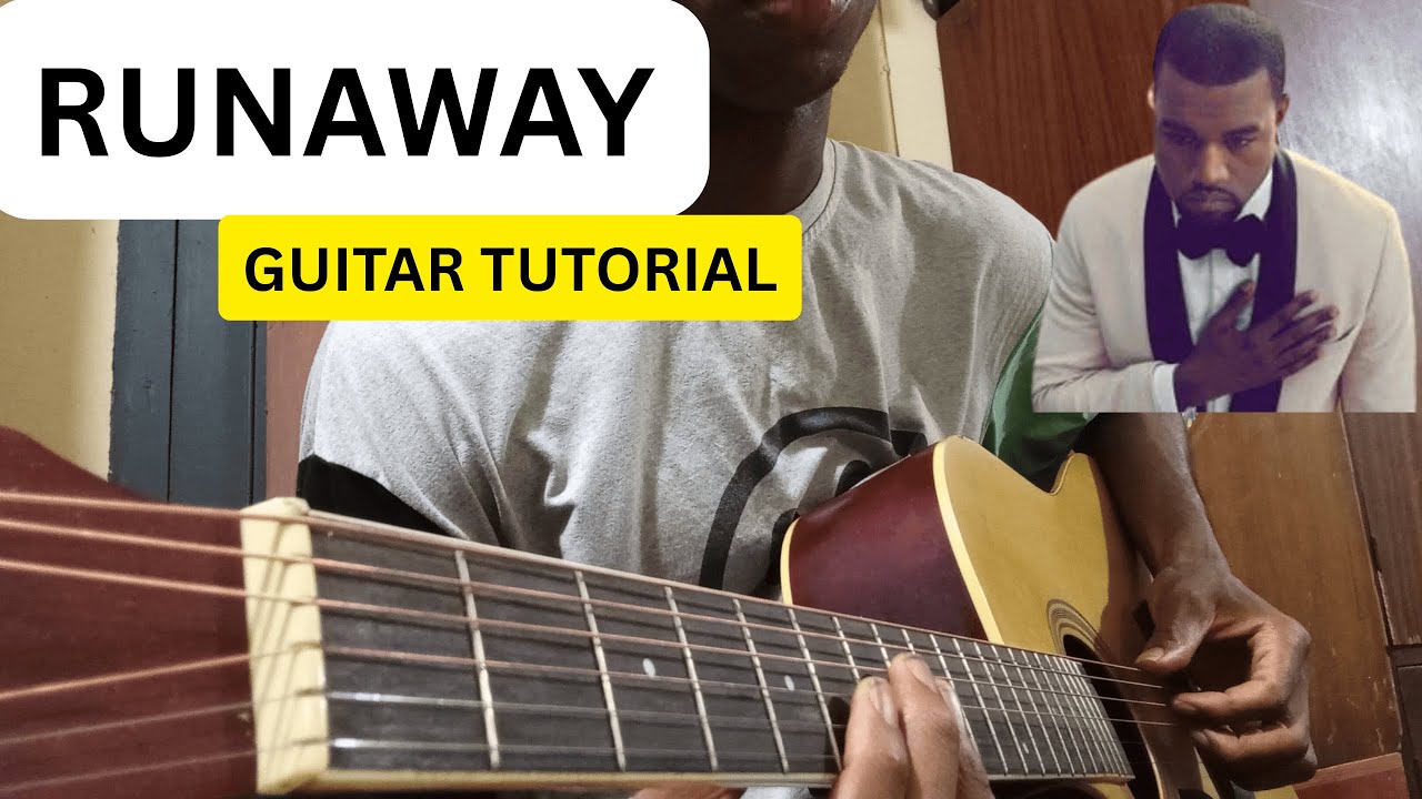 Runaway Kanye West Guitar Tutorial