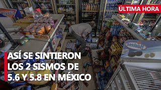 (VIDEOS) Asi se sintieron los 2 sismos de magnitud 5.9 y 5.6 en Cihuatlán Jalisco hoy - 08/09/23