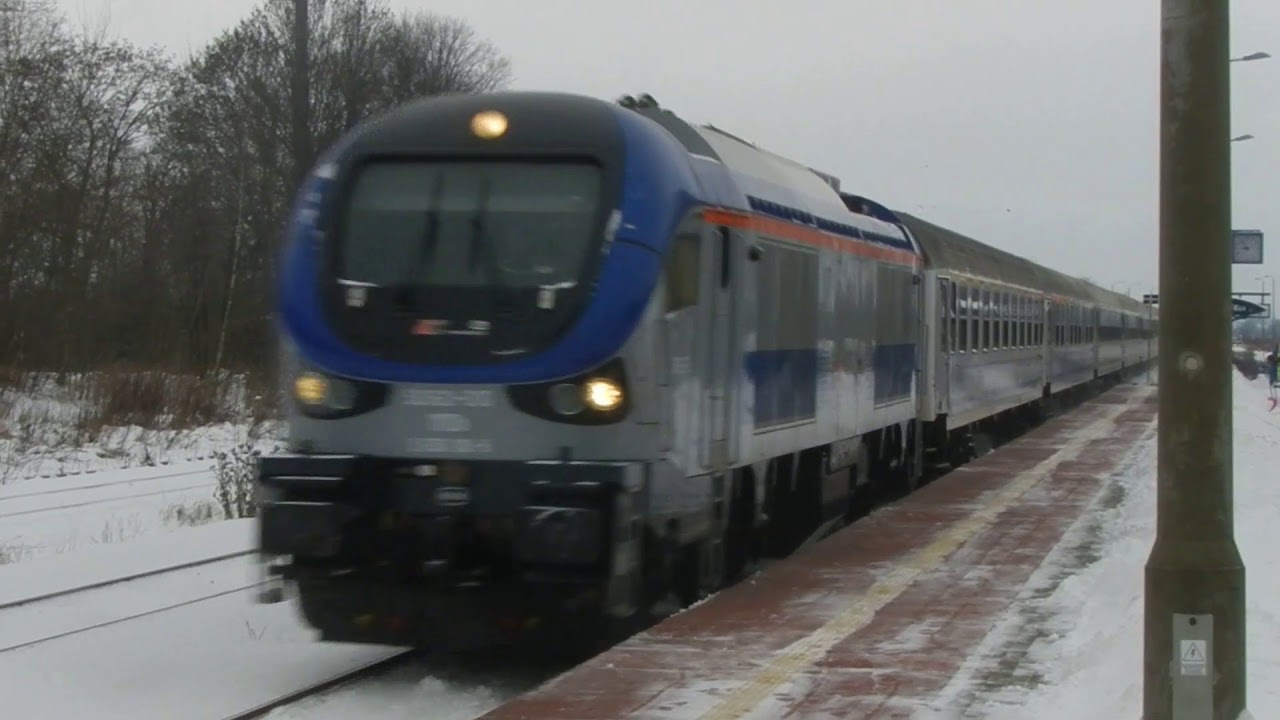 Hamowanie przed semaforem za stacją Bystrzyca, rp1