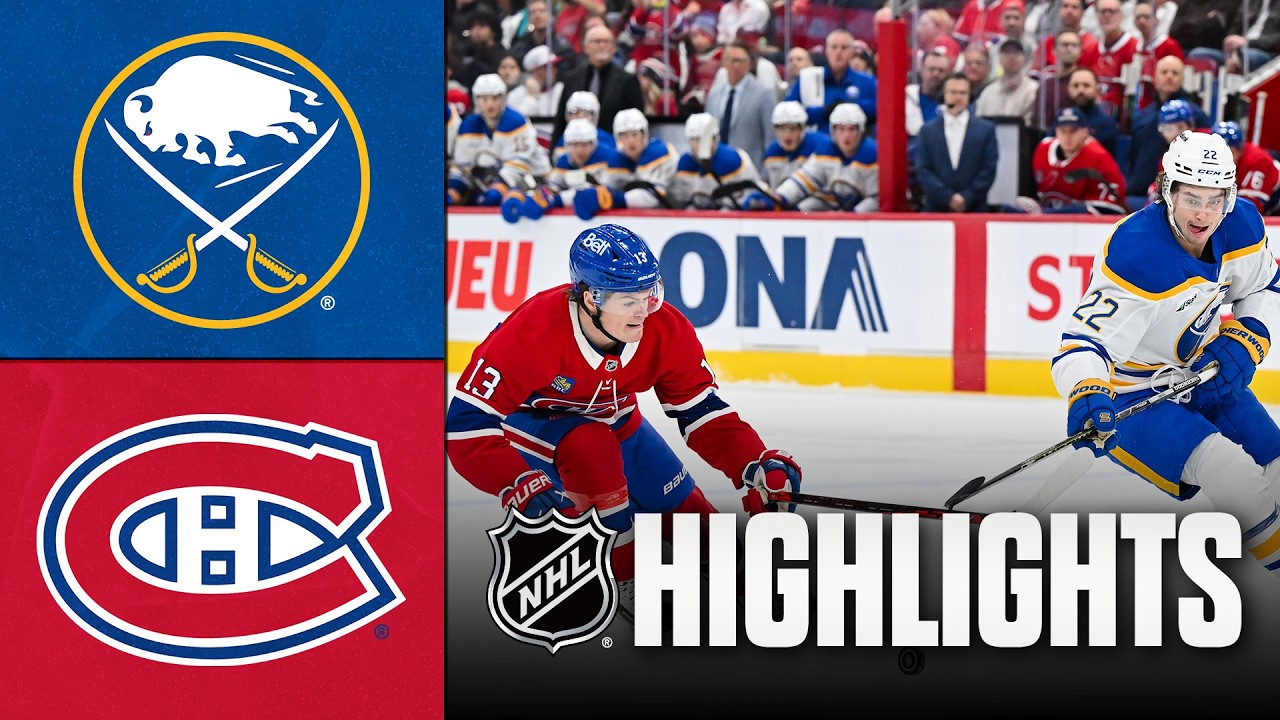 Sabres vs. Canadiens | NHL Highlights | Oct 17, 2026