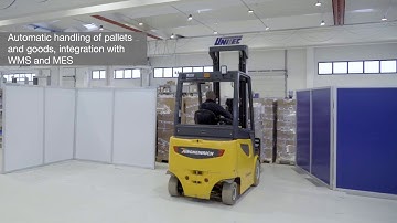 Real-time localization in production and storage