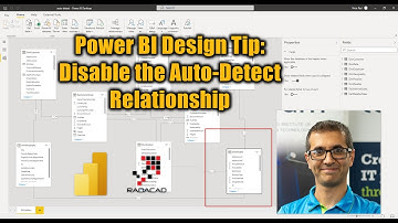 Power BI Design Tip   Disable the Auto Detect Relationship