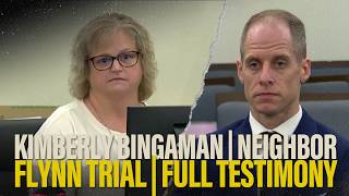 FULL TESTIMONY | Next-door neighbor Kimberly Bingaman testifies in Caleb Flynn's murder trial screenshot 4