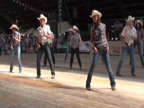 West Party line dance - WILD COUNTRY - Voghera Country Festival 2010