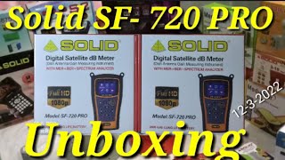 Famous Solid SF- 720 PRO Unboxing 12/3/2022 Net Worth
