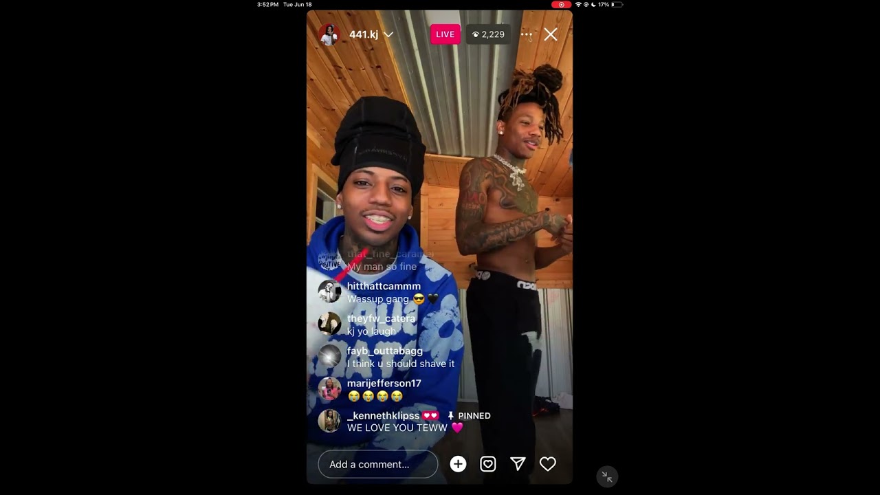 Kj Tj and Bj live funny asl😭🤣🤣