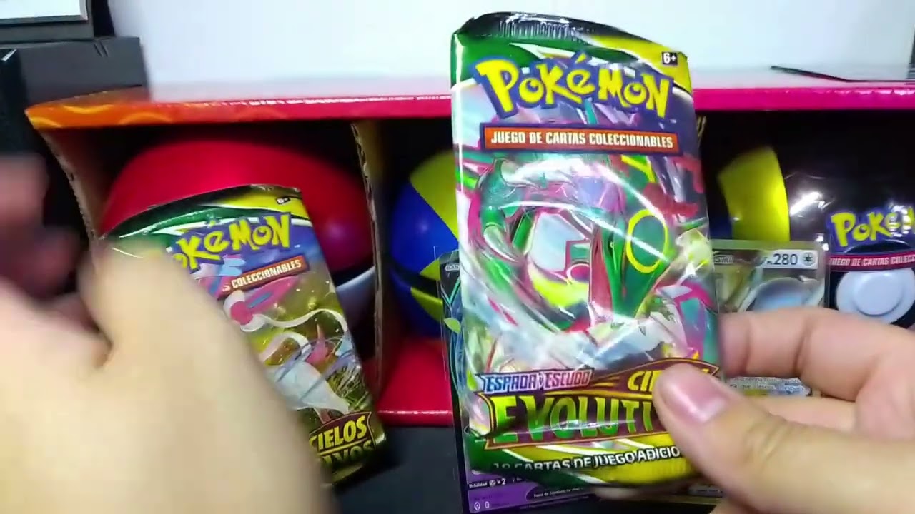 POKEBOLAS COSTCO Sobres de Cielos evolutivos!!!!