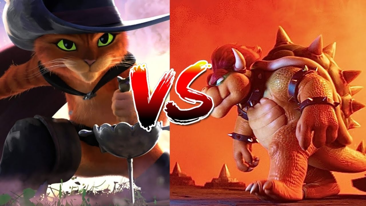 Puss in boots vs Bowser