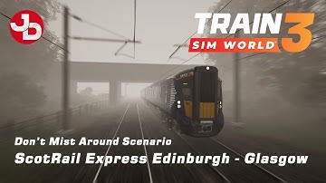 TSW 3 ScotRail Express Edinburgh - Glasgow Route Add-On pc gameplay