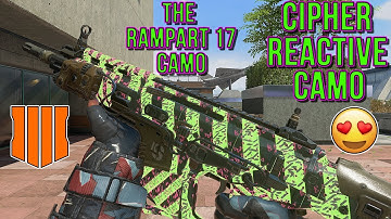 THE RAMPART 17 CAMO (BO4 CIPHER REACTIVE CAMO)