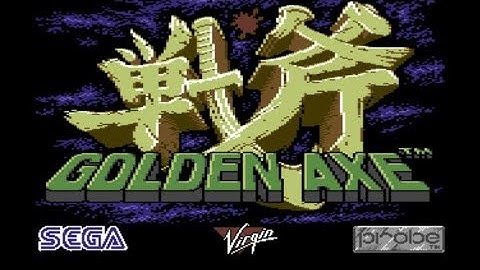 Golden Axe Review for the Commodore 64 by John Gage