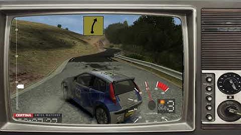 colin mcrae rally 3 PS classic retro rally racing game fiat punto rally car