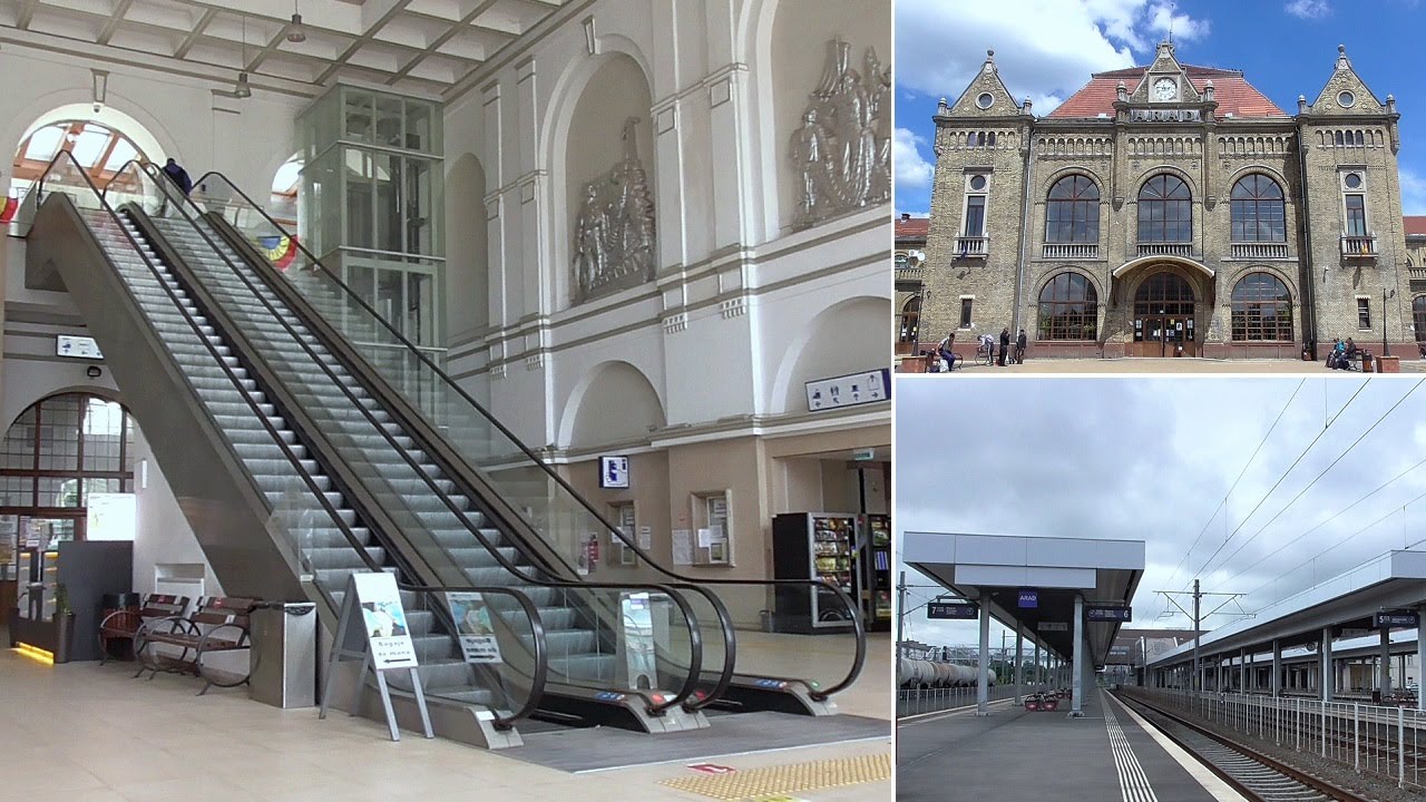 A CFR egyik legszebb és legmodernebb állomása: Arad régen és most! | Gara Arad