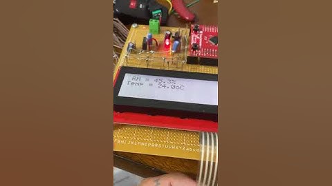 Humidity Temperature monitoring using ARM Cortex M4 TM4C123GH6PM TIVA C launchpad.